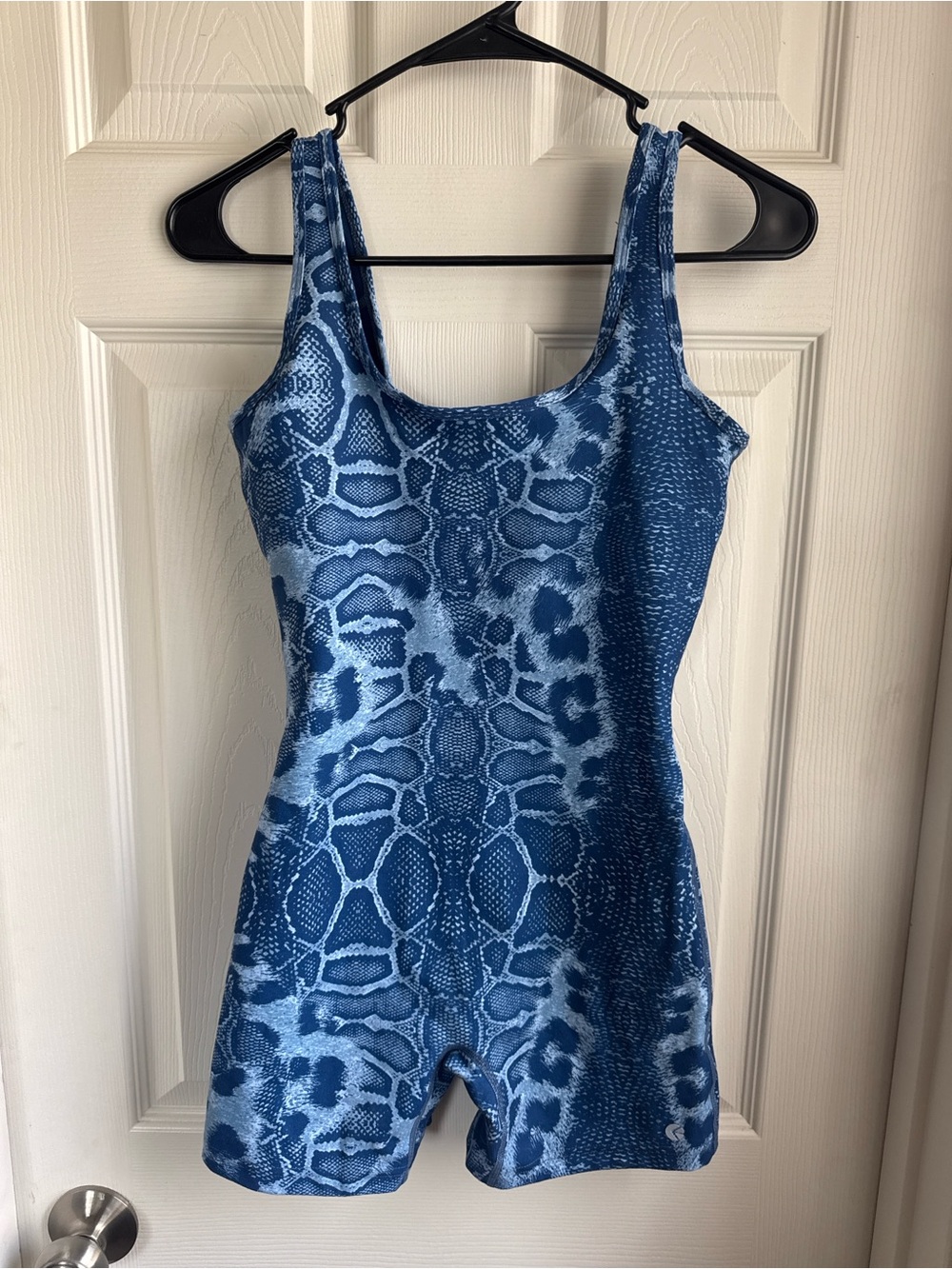 Ethika Blue Snake-Print Romper